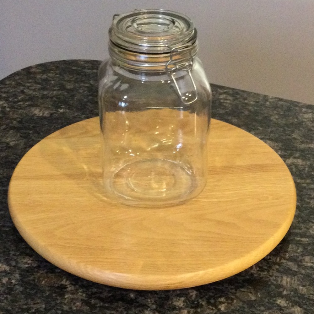 Large Storage Jar with Airtight Lid